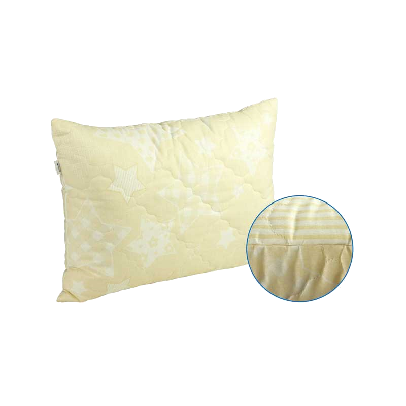 Подушка РУНО (310.116СЛУ_Beige star), силіконізоване волокно, 50х70 см